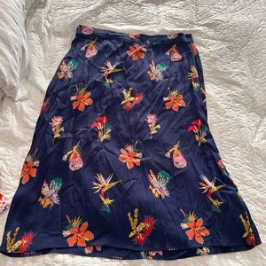Madewell Navy Skirt